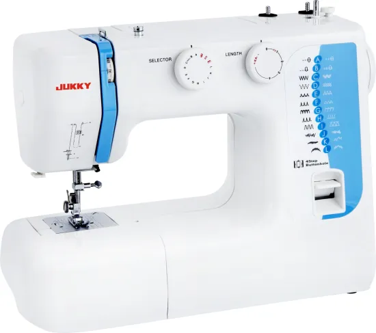 Hot Sale JK6624 Domestic Multi-Function Sewing Machine with 24 Stitches and Built-in Light