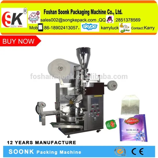Sk-169 sachet granule tea packaging machine