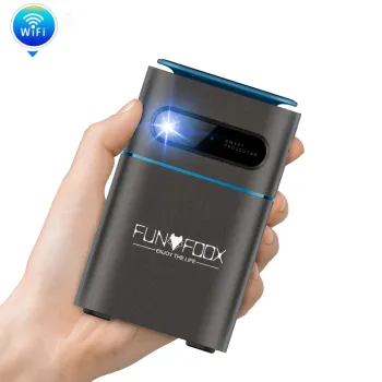 Smart Home Movies Projector with Android 9.0, Wi-Fi, Bluetooth - Portable