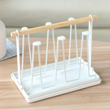Home Metal Tea Cup Rack - Display and Drying Organizer