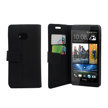 Leather Cases for HTC One, PU leather Case, Stand Case, Wallet Case/Case Leather/Slim Case/Flip Case