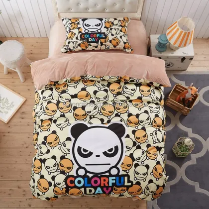 Cute Cartoon Microfiber Quilt for Children