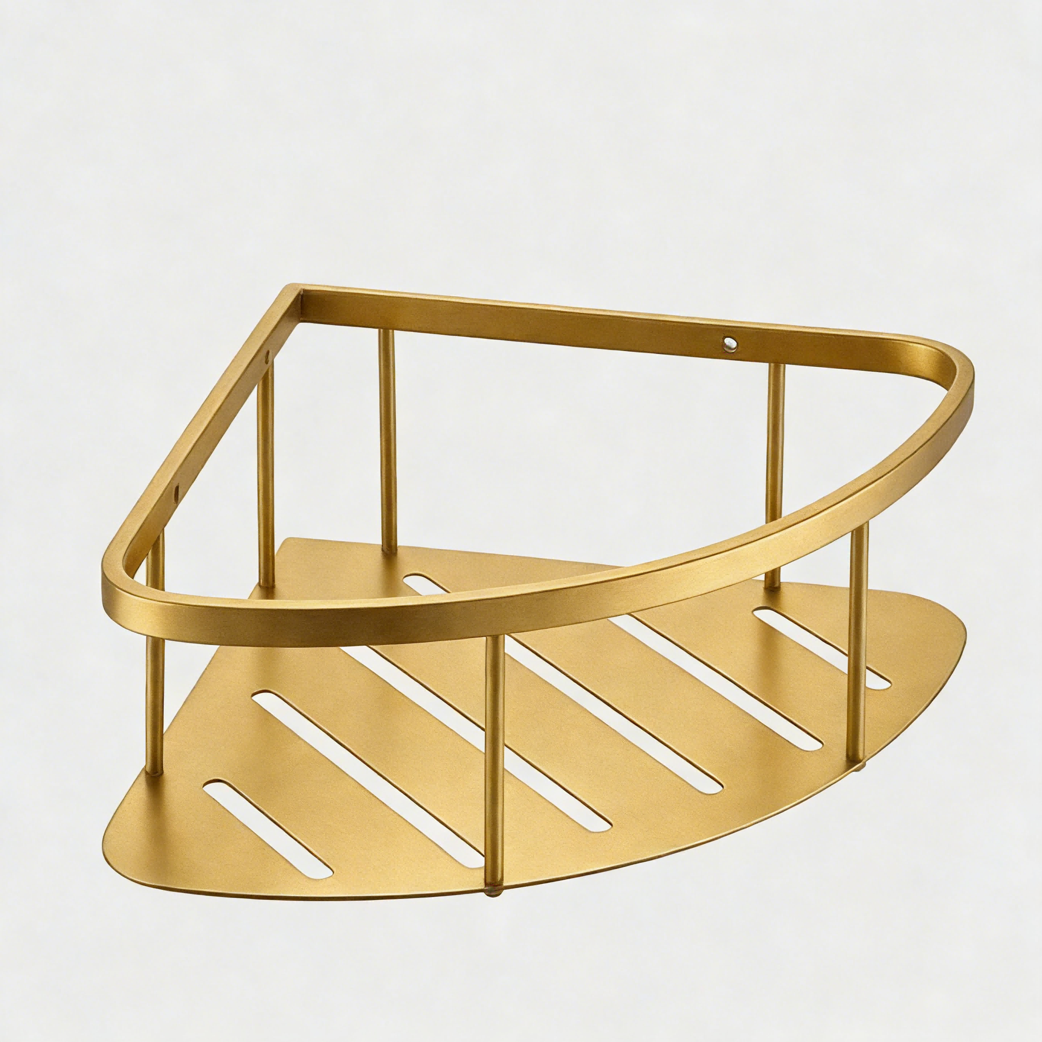 corner shower storage