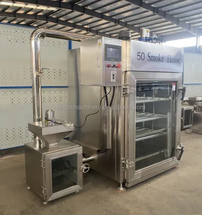 Automatic 250 Kg Meat Sausage Steam Oven for Sausage Smoking