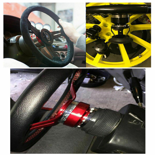 Quick disassembler for refitting steering wheel base