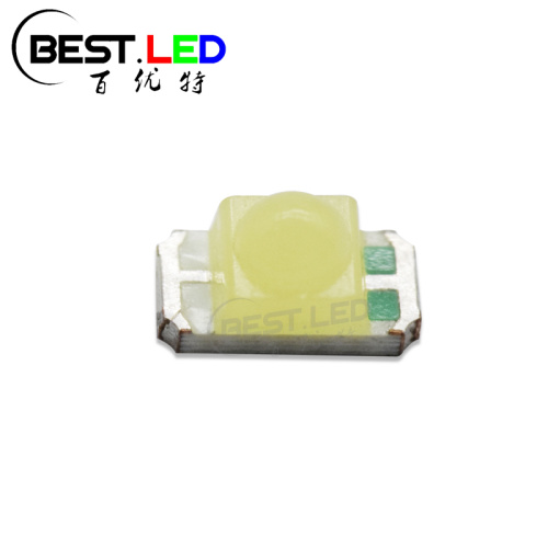 1206 SMD LED blanche fraîche avec objectif en forme de dôme
