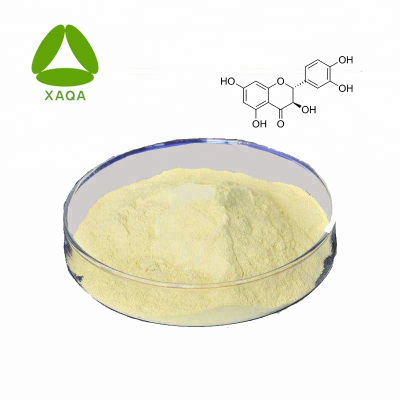 Antioxidantes naturais di-hidroquercetina taxifolin pó 80%