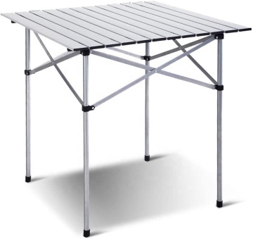 Mesa de picnic de picnic de playa plegable de aluminio ajustable de aluminio