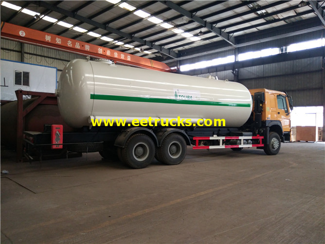 Propane Delivery Tank Vehicles