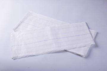 Disposable drawsheet tissue + PE with threads