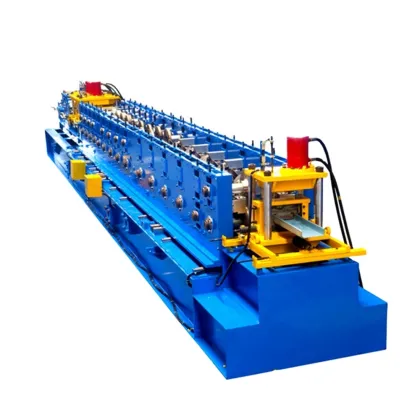Prefab Automatic C Purlin Type Steel Frame & Purlin Roll Forming Machines