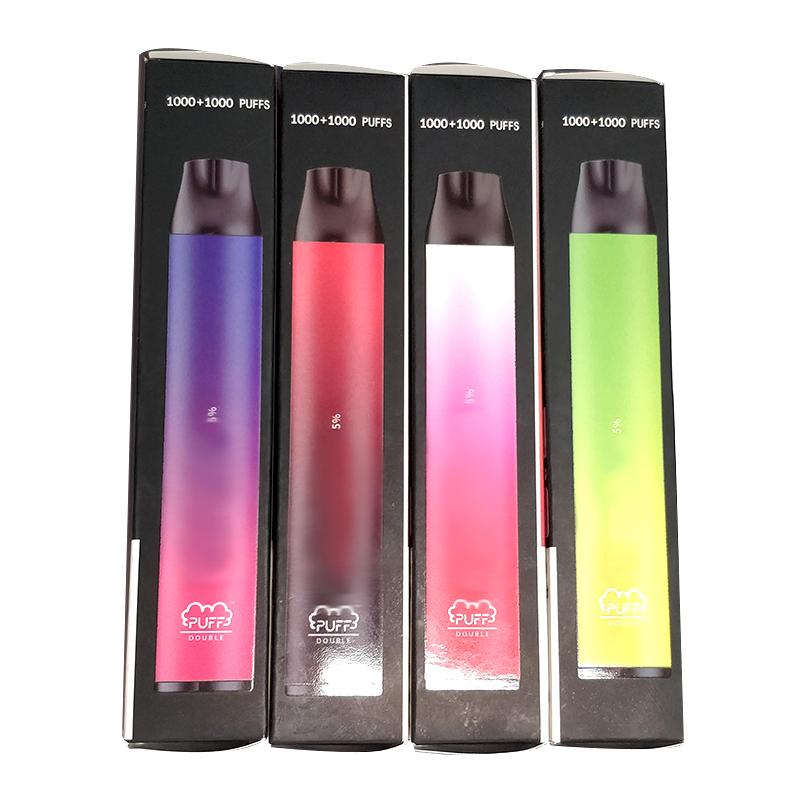 Puffs đôi bán buôn bộ bút vape dùng một lần