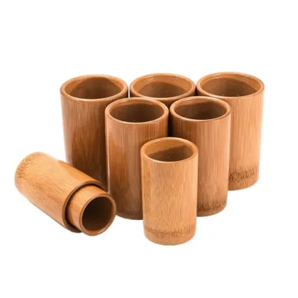Bamboo Carbonized Thumb Cupping Jars