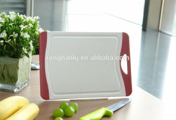 antibacterial non slip plastic meat chopping block