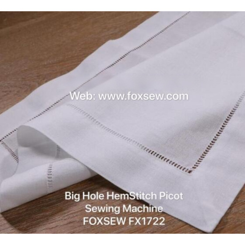 Mesin Jahit Picoting Hemstitch Lubang Besar