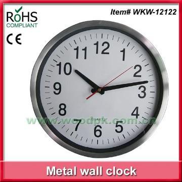 Hot selling quartz metal clock