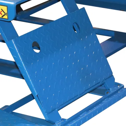 Hauvrex HXL6045: Elevador de Tijera Bajo en Altura, 4.5 Toneladas, Bloqueo Automático de Tropiezo