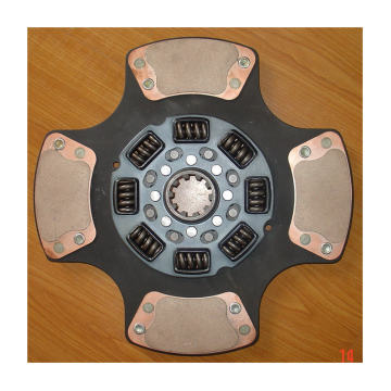 14\" Stamped Steel Flat Flywheel Cast Cover with Single Plate Clutch Assy M107401-1