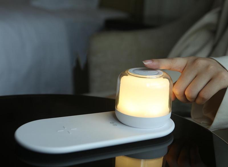 bluetooth music lights wireless charger lamp music Magnetic light touch night light