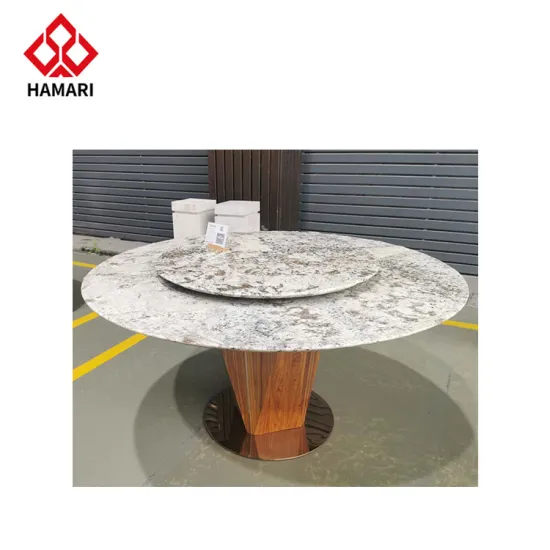 Marble Stone Cave Luxury Dining Table for Hotels