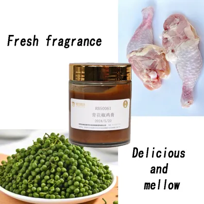 Chicken paste with green sichuan pepper