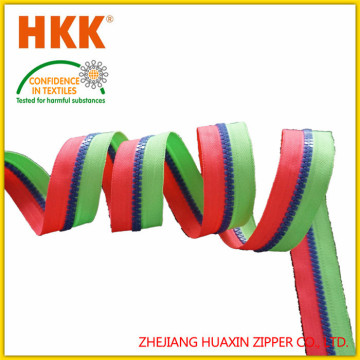 Heavy duty long chain water proof 10# nylon zipper with high quality