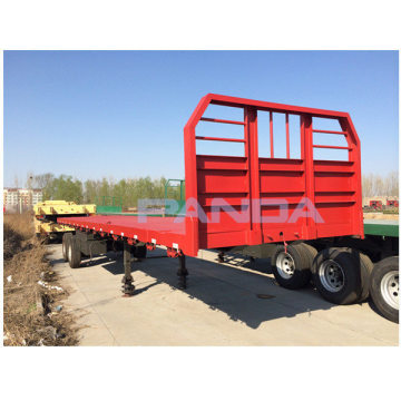China ShanDong 30tons flatb semi trailers for sale