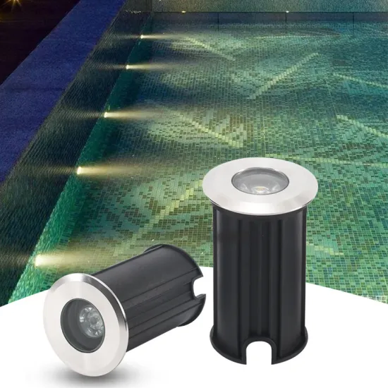 IP68 Recessed Stainless Steel LED Pool Light 3000K/6000K with Back Box