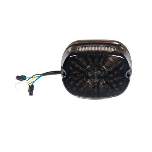 મોટરસાયકલ પૂંછડી બ્રેક એલઇડી લાઇટ ઇન્ટિગ્રેટેડ કસ્ટમ મોટરસાયકલ રીઅર પૂંછડી પ્રકાશ