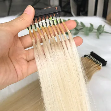 Double Drawn virgin remy 6D hair extensions Virgin Brazilian human Hair 6D Hair Extensions