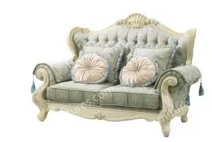 Multi Color Vintage Style Chinese Leather Sofa