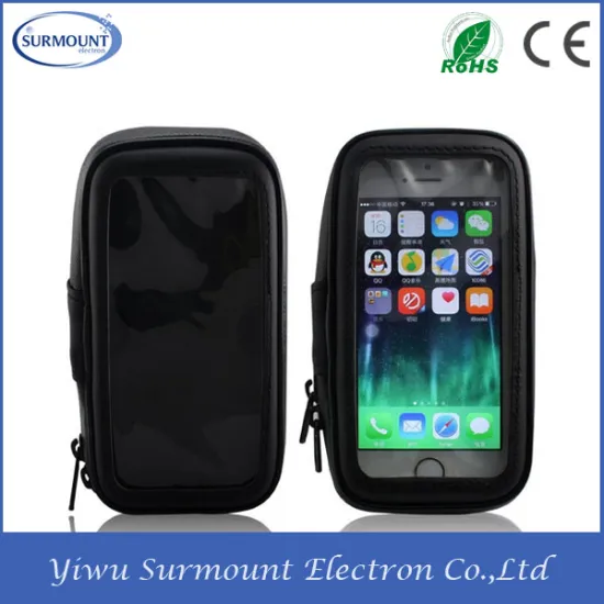 2016 hot sale Mountain Bike Phone Holder, Universal Adjustable Bike Phone Holder Handlebar Mount for smart phone