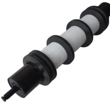 133mm Dia Rubber Disc Spiral Return Idler for Mine Conveyor System