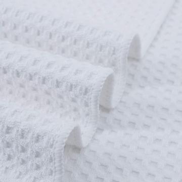 Cleaning Towel White Waffle Kitchen Cleaning ployester Towel for sublimation Factory