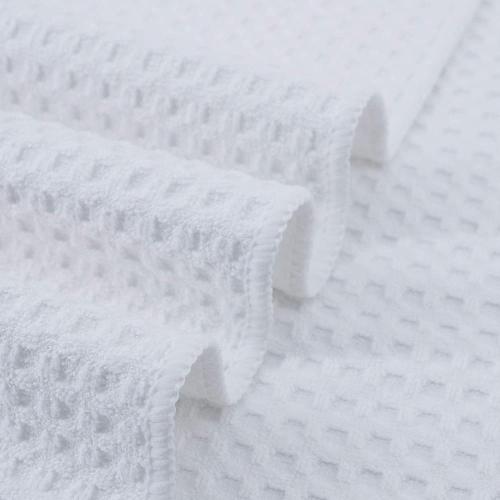 Cleaning Towel White Waffle Kitchen Cleaning ployester Towel for sublimation Factory