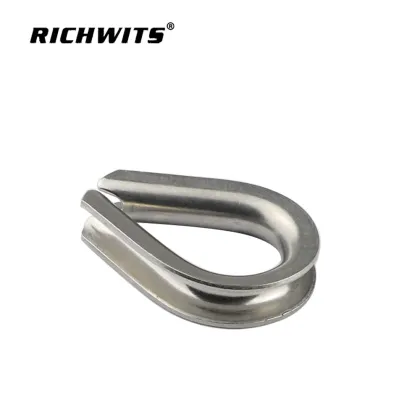 rigging hardware thimble stainless steel 304 thimble for wire rope
