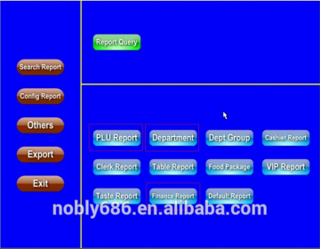 CE 7" 12' Inch touch screen cheap pos restaurant pos software for restaurant cash register