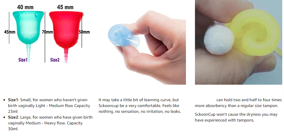 Silicone Menstrual Cup