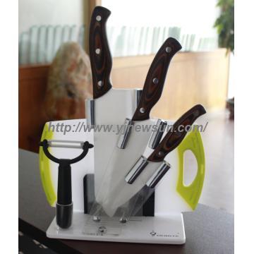 4PCS Ceramic Knife  Set Culery Kitchen Chefs Knife