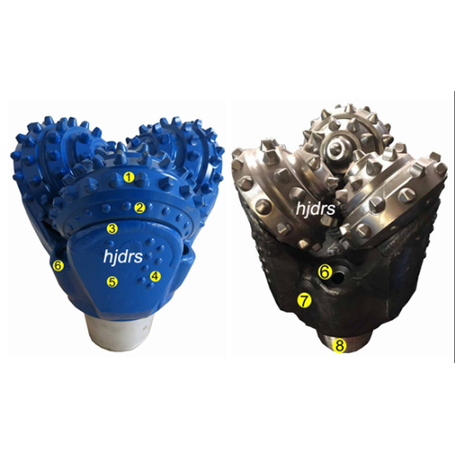 Tricone-Carbid-Bohrer mit 12-Zoll-Bohrloch