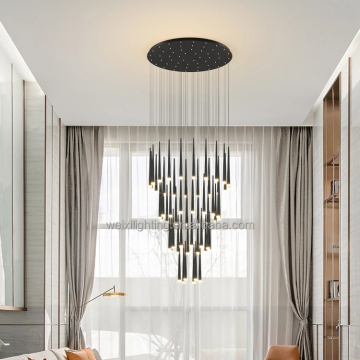 LED Chandelier Tangga Hotel High-End