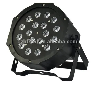 Cheap bright led par stage light 18x3W RGB Led slim par light