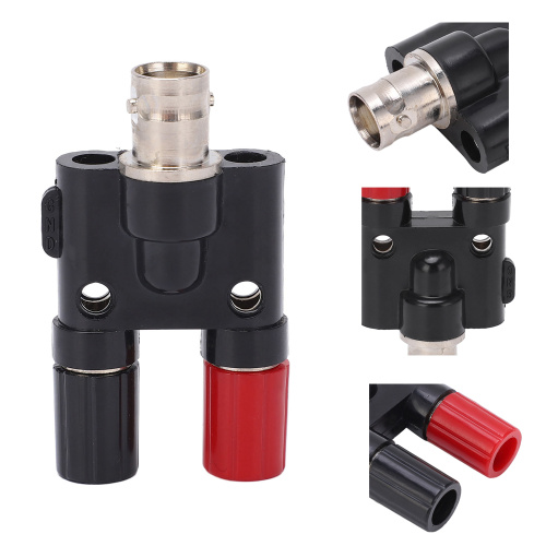 RF Coaxial Adapter BNC Female Dual Banana Socket