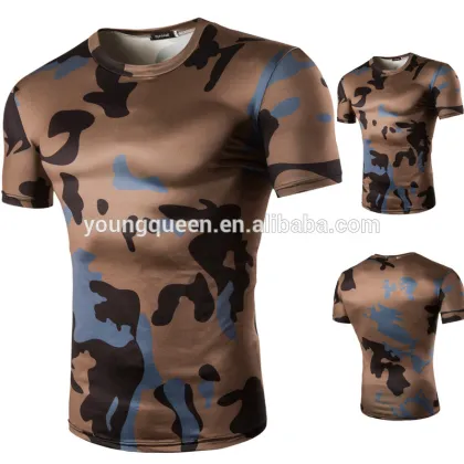 YJB48 New 2016 new model men's t-shirt digital printing breathable t-shirt men