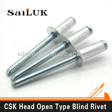 Waterproof aluminum csk rivet Foshan Rivets Supplier
