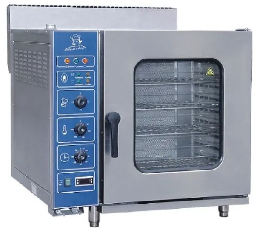 Gas combi-steamer, 10-tray