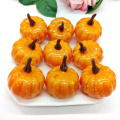 1/12pcs Orange/ White Artificial Pumpkin Ornament Halloween Home DIY Decoration Mini Fake Vegetables Foam Simulation Pumpkin