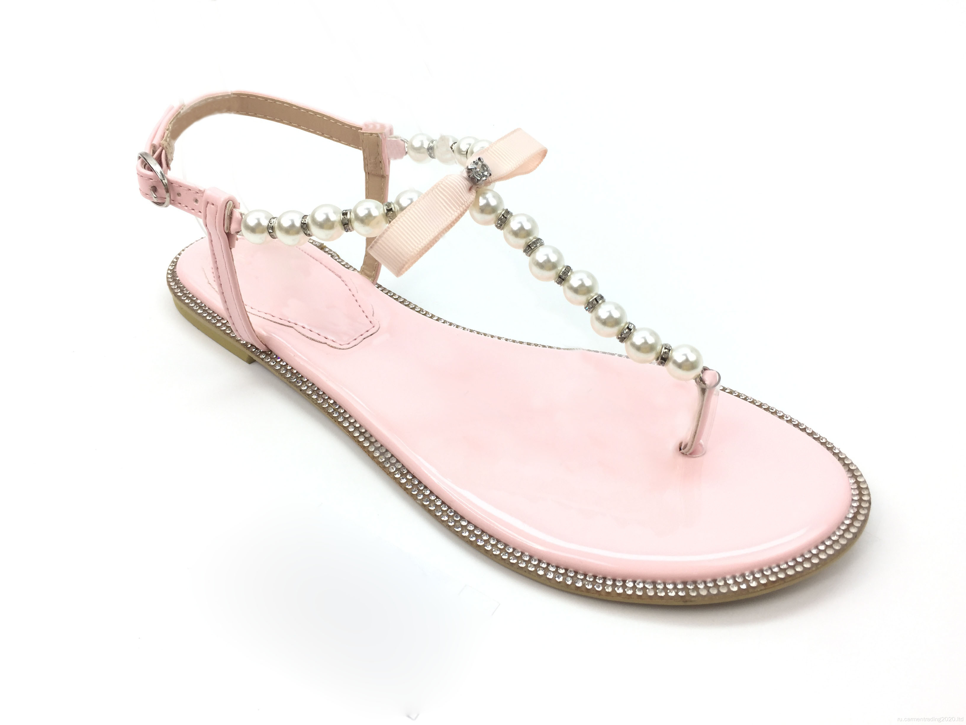 T-Rap Pearl Ballet Plat Sandals