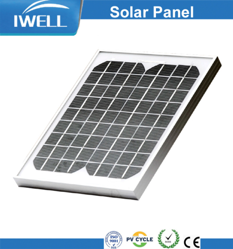 IWELL SPM10W 10W mono solar panel efficiency for solar modules