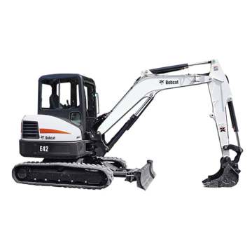 Mini escavadeira de Bobcat de alto desempenho para pequenos projetos
